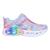 Skechers παιδικά αθλητικά με φωτάκια για κορίτσι Μώβ 303750L-LVMT