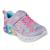 Skechers παιδικά αθλητικά με φωτάκια για κορίτσι Μώβ 303750L-LVMT