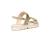 Πέδιλο geox J556EA 0BCEW C0262 gold glitter 