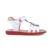 Agatha Ruiz De La Prada παιδικά πέδιλα για κορίτσια Λευκό 252963-A