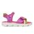 Agatha Ruiz De La Prada 252970-A146 παιδικό πέδιλο για κορίτσι δέρμα Μωβ/Πολύχρωμο