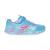 Skechers παιδικά αθλητικά με φωτάκια για κορίτσια Μπλέ 303060L-BLMT