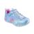 Skechers παιδικά αθλητικά με φωτάκια για κορίτσια Μπλέ 303060L-BLMT